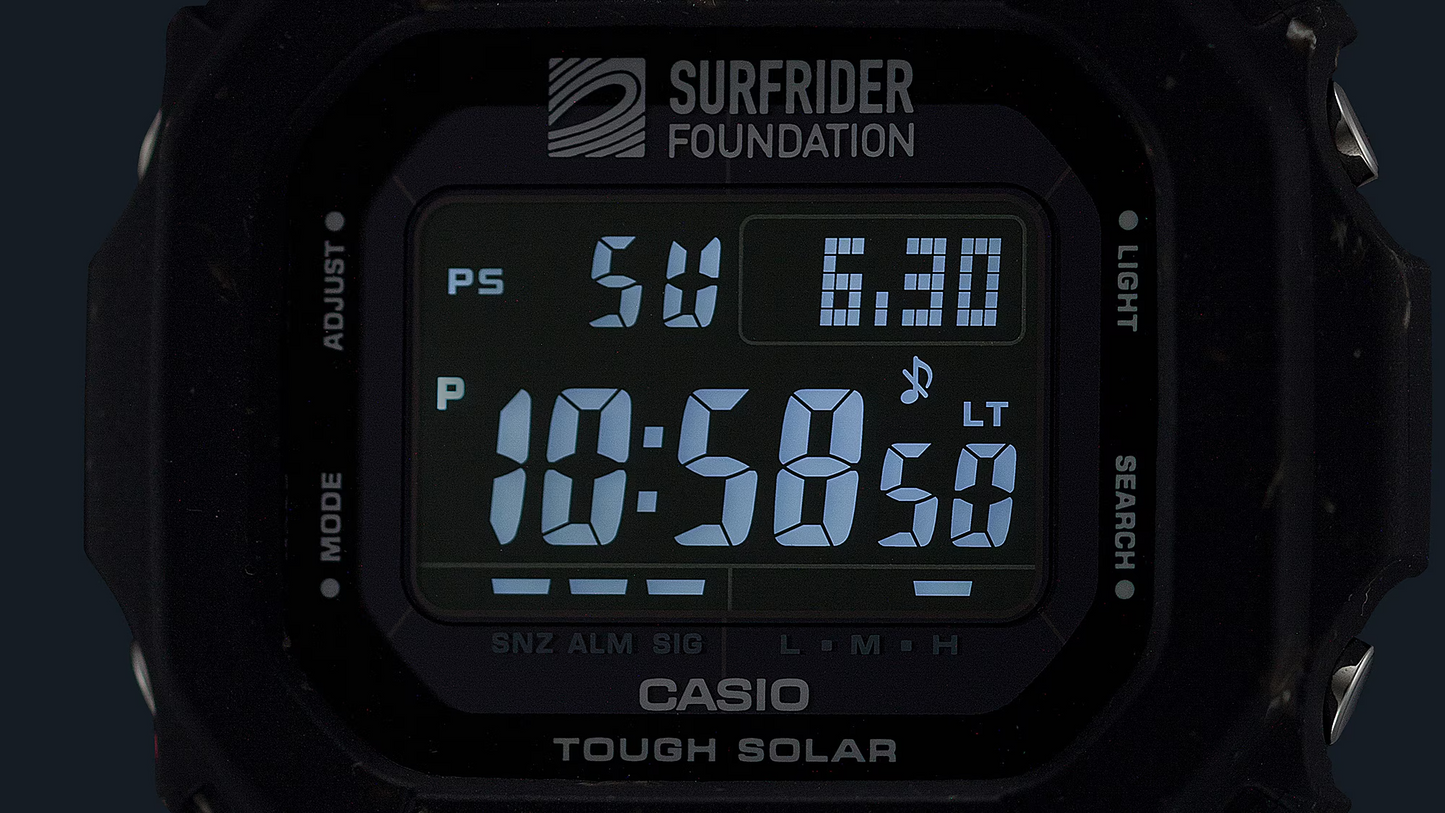G-SHOCK SURFRIDER FOUNDATION COLLABORATION MODEL G-5600SRF-1DR