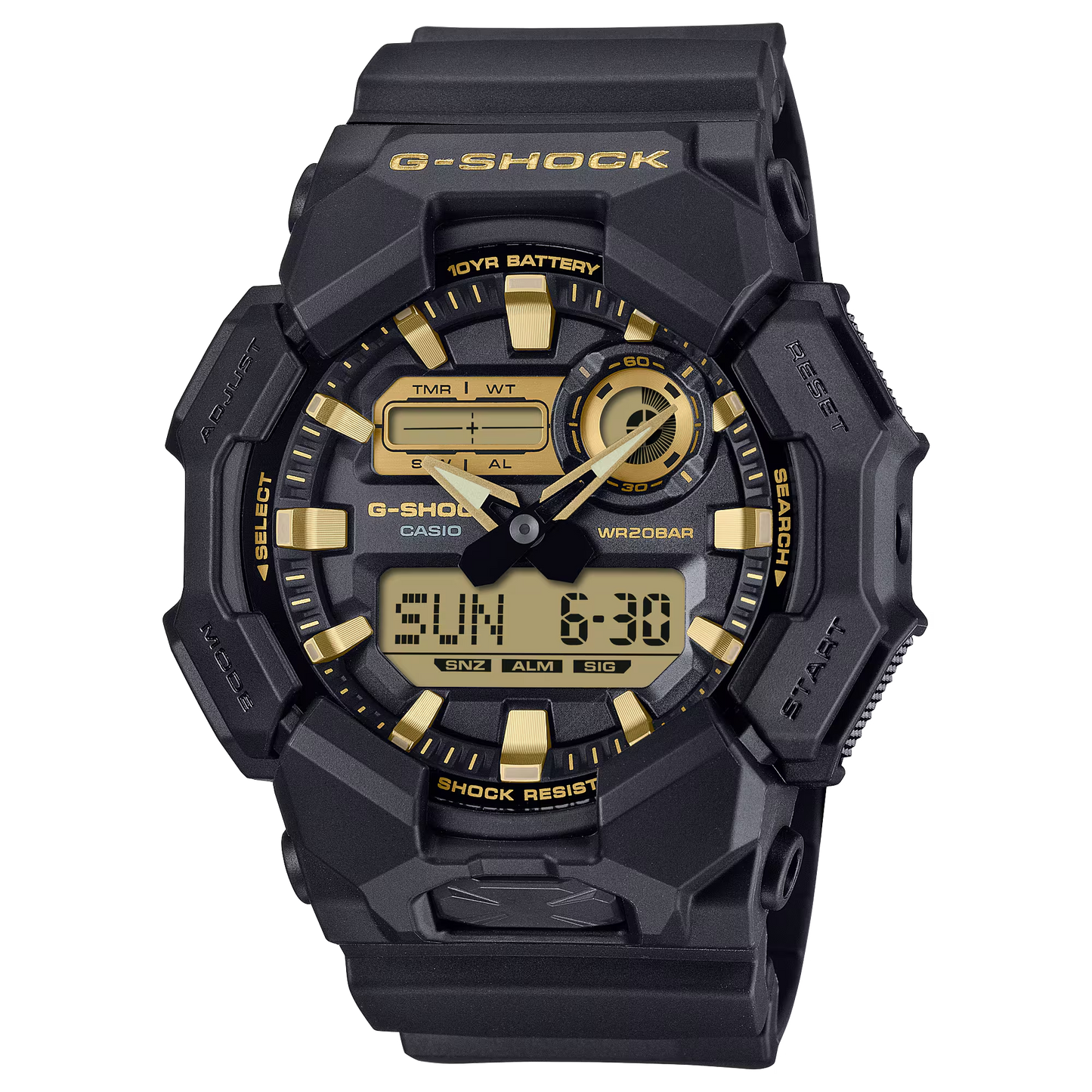 G-SHOCK ANALOG-DIGITAL MEN WATCH GA-010GB-1A9DR
