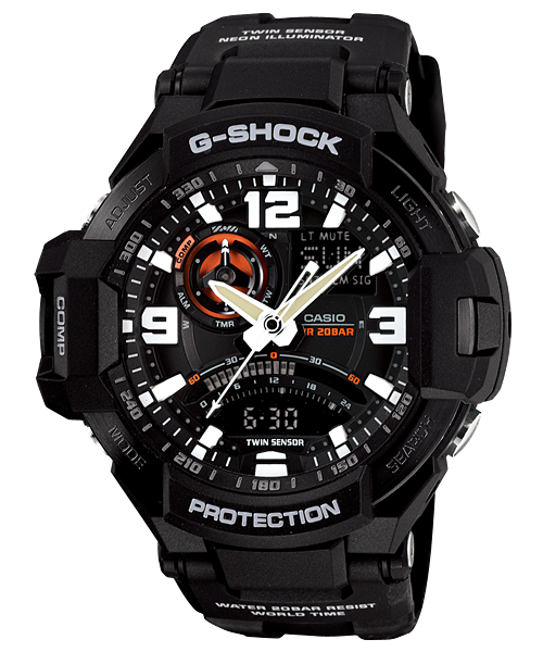 G-SHOCK MASTER OF G GRAVITY MASTER GA-1000-1ADR