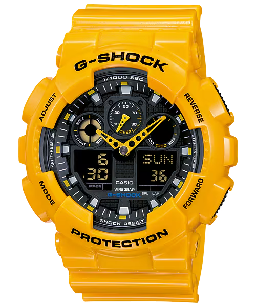 G-SHOCK CASUAL MEN WATCH GA-100A-9ADR