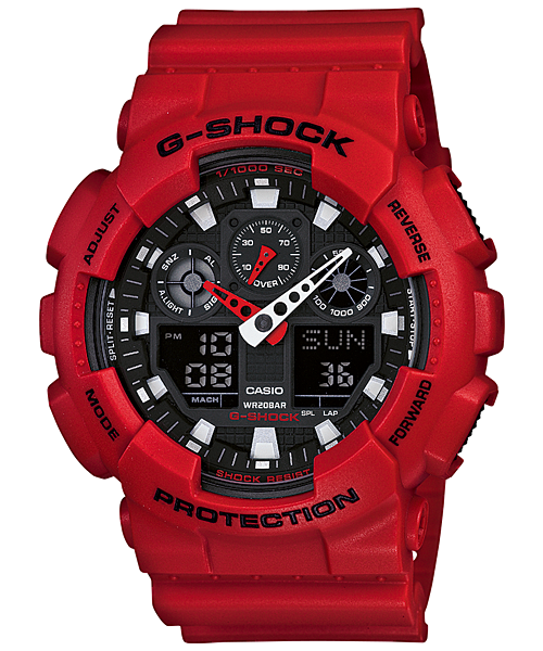 G-SHOCK CASUAL MEN WATCH GA-100B-4ADR