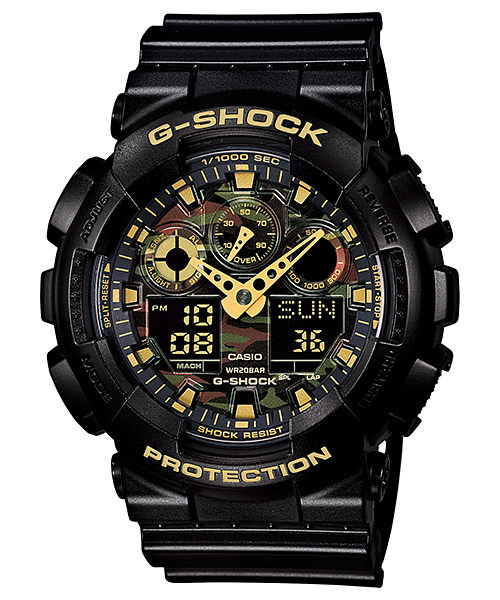 G-SHOCK CASUAL MEN WATCH GA-100CF-1A9DR