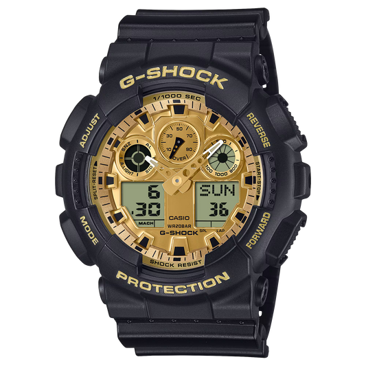G-SHOCK ANALOG-DIGITAL MEN WATCH GA-100GGB-1A9DR