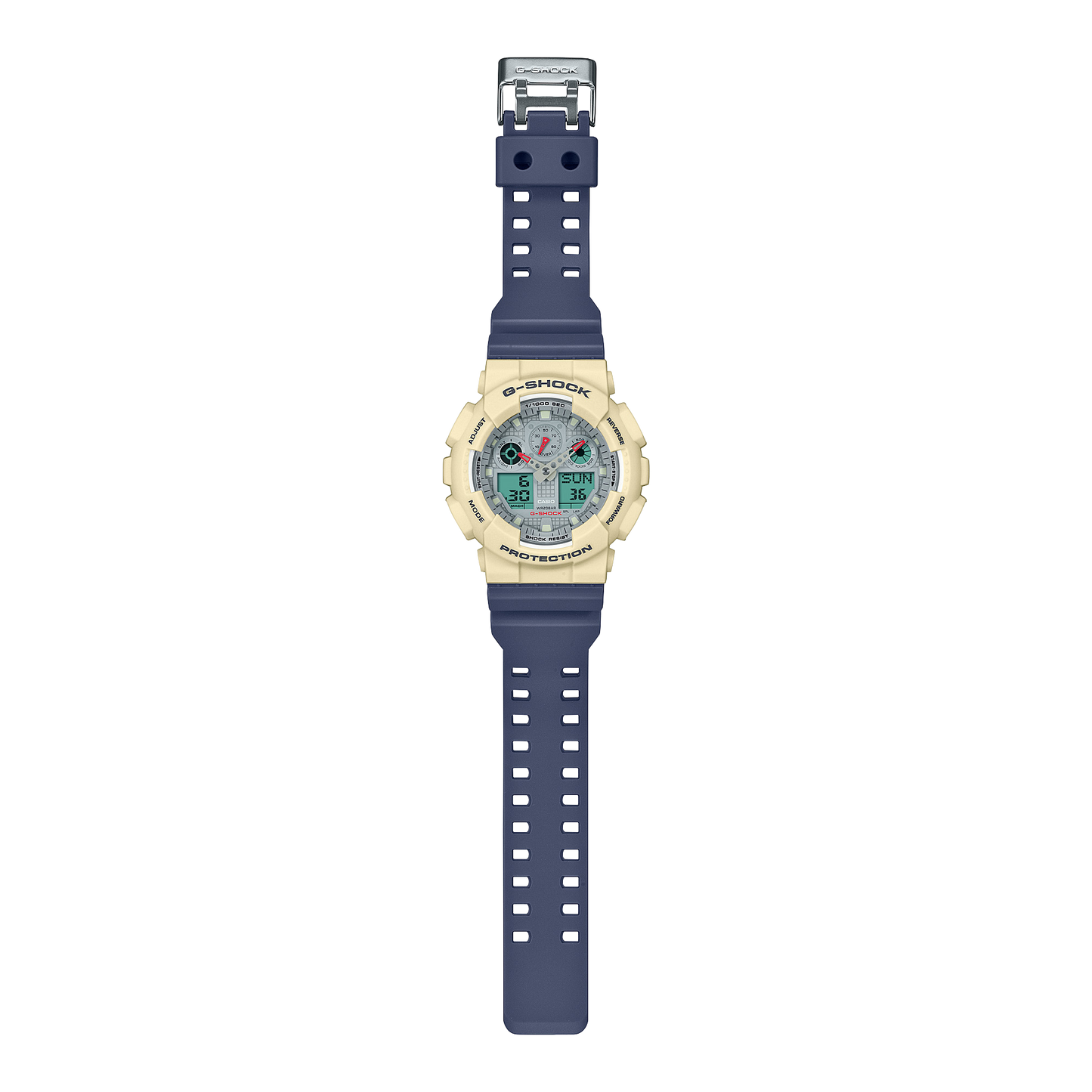 Casio G-Shock GA-100PC-7A2DR Analog Digital Men's Watch Blue