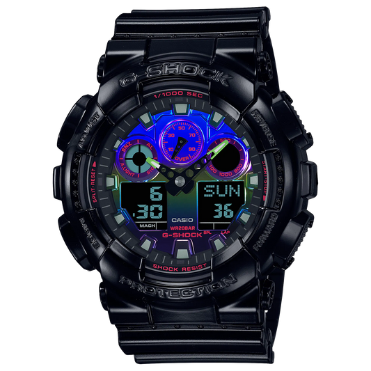 G-SHOCK Casual Men Watch GA-100RGB-1ADR