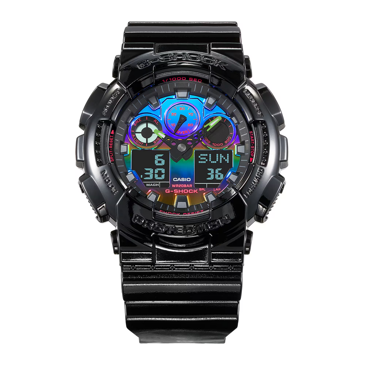 G-SHOCK Casual Men Watch GA-100RGB-1ADR