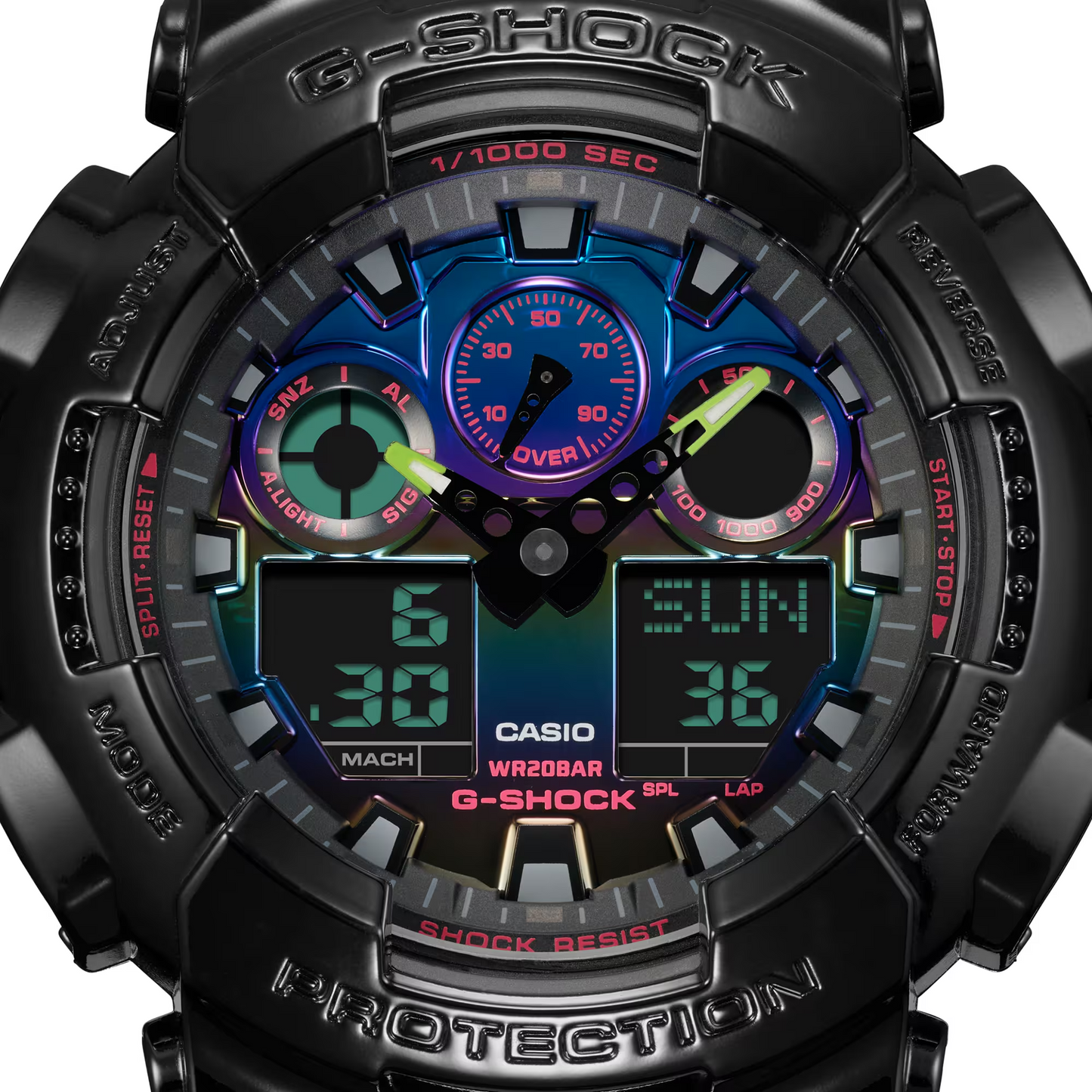 G-SHOCK Casual Men Watch GA-100RGB-1ADR