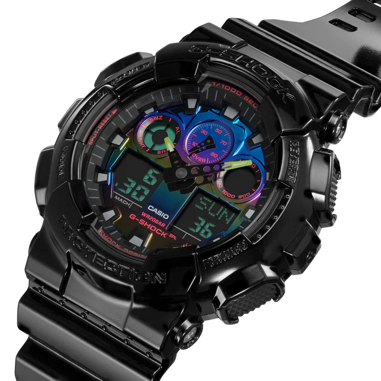 G-SHOCK Casual Men Watch GA-100RGB-1ADR