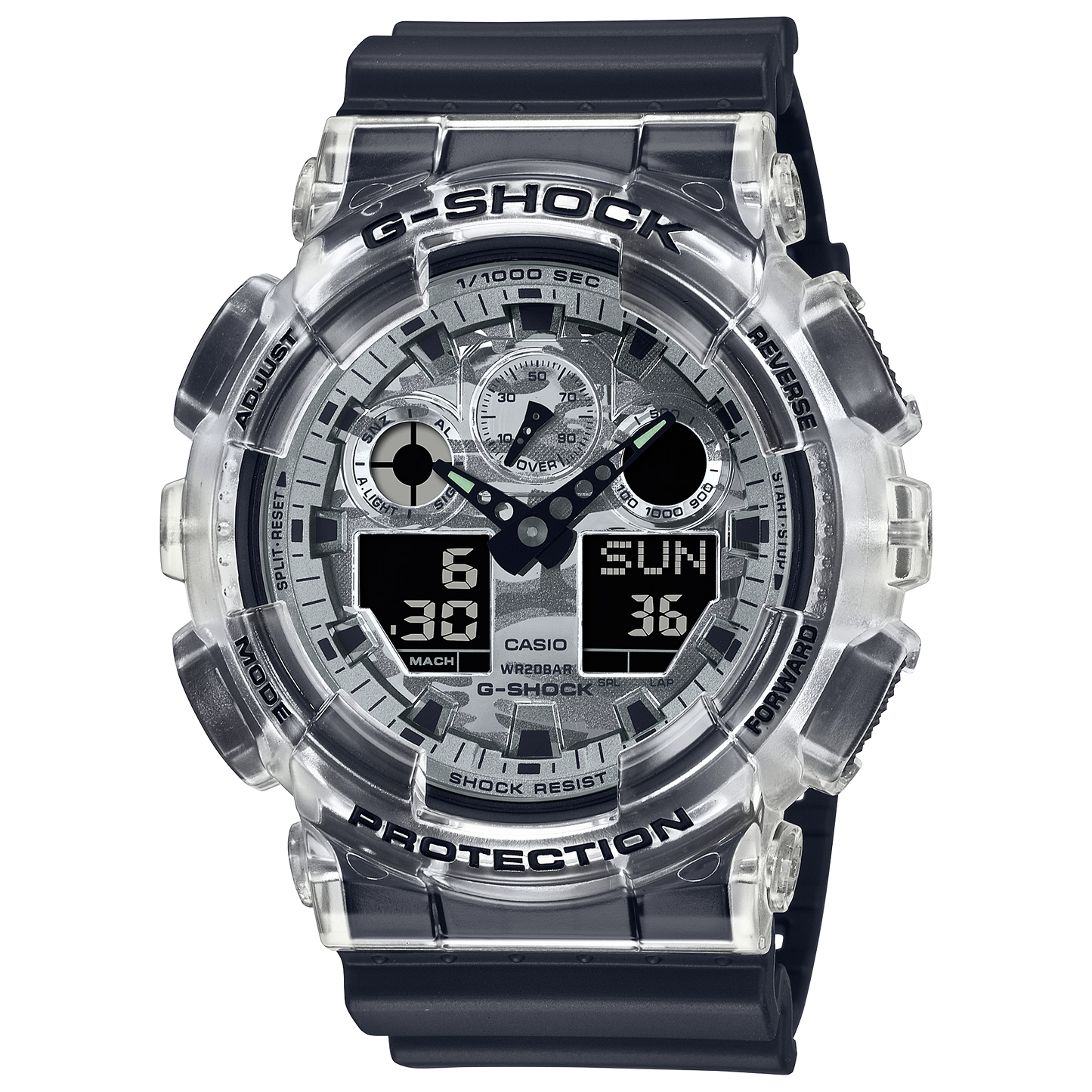Casio G-Shock GA-100SKC-1ADR Analog Digital Men's Watch