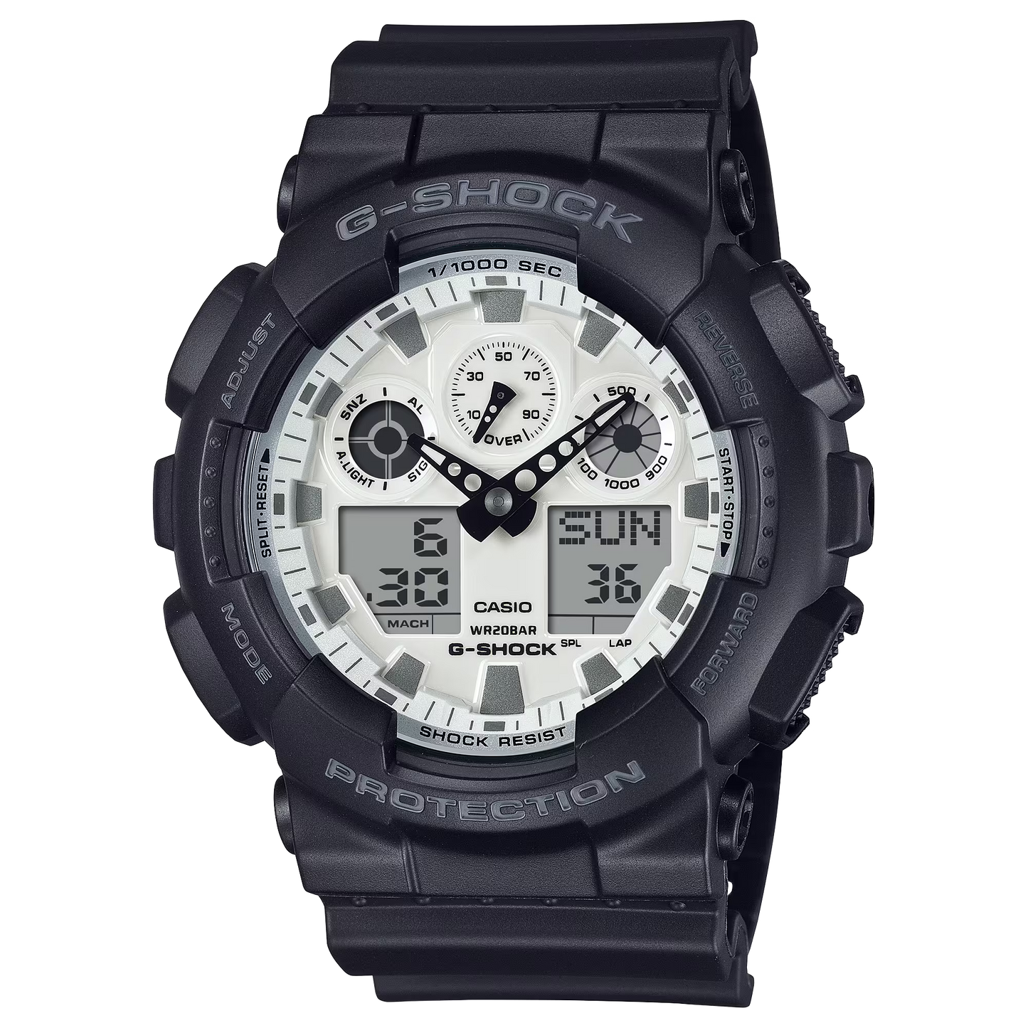 G-SHOCK ANALOG-DIGITAL MEN WATCH GA-100WD-1ADR