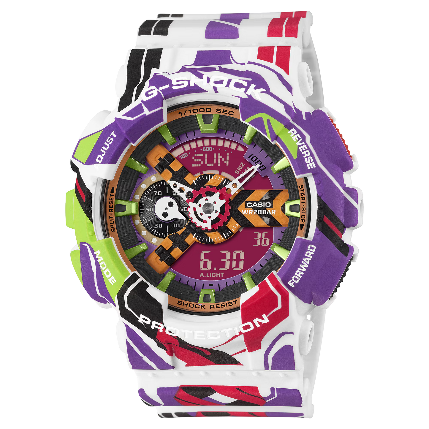 G-SHOCK EVANGELION COLLABORATION MODEL GA-110EVA30-7ADR