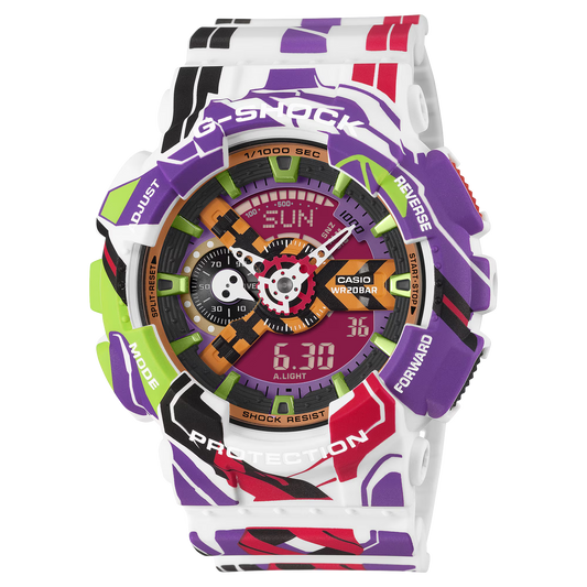 G-SHOCK EVANGELION COLLABORATION MODEL GA-110EVA30-7ADR
