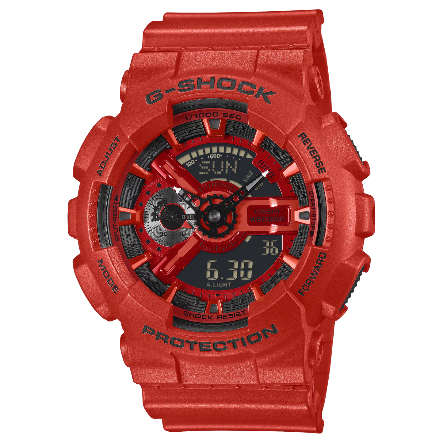 G-SHOCK Casual Digital Men Watch GA-110RRB-4ADR