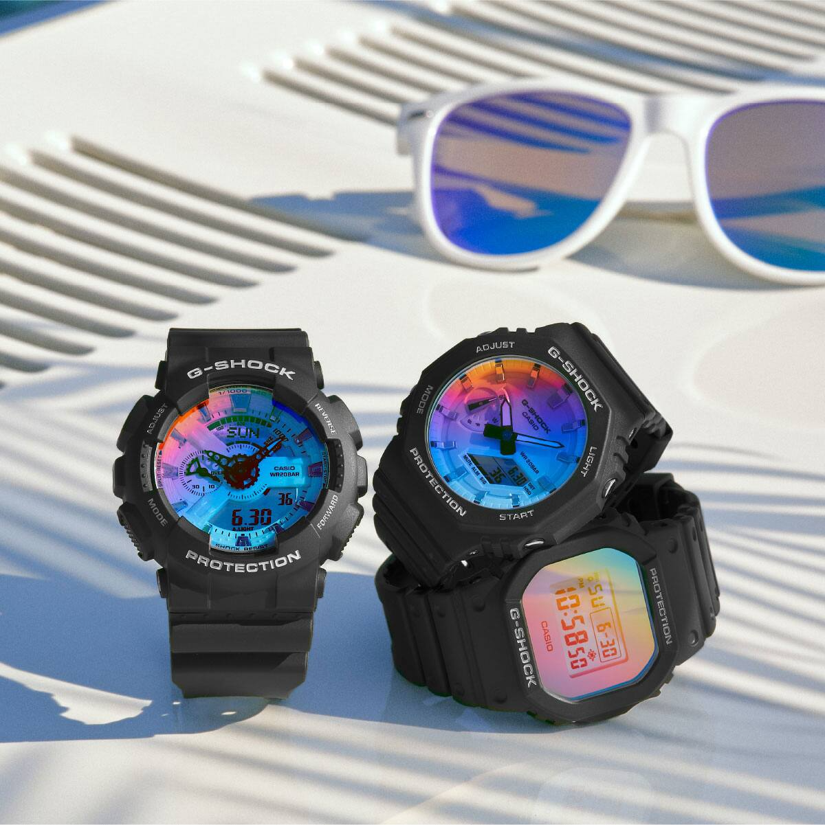 G-SHOCK Iridescent Casual Men Watch GA-110SR-1ADR