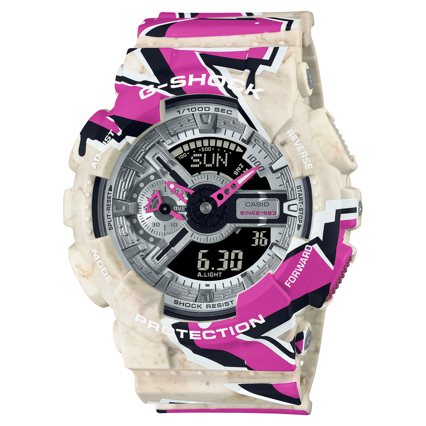 Casio G-Shock GA-110SS-1ADR Analog Digital Men's Watch