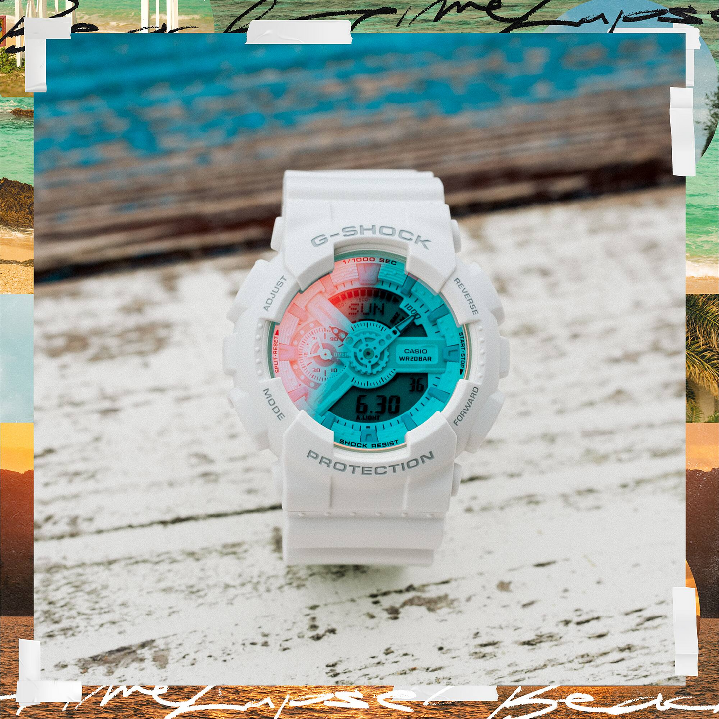 G-SHOCK ANALOG-DIGITAL MEN'S WATCH GA-110TL-7ADR