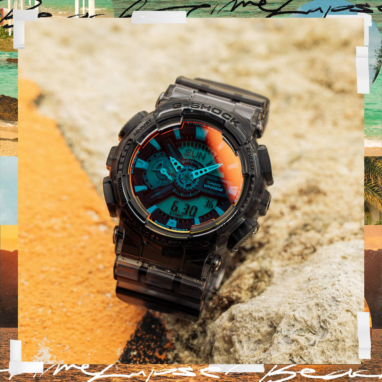 G-SHOCK ANALOG-DIGITAL MEN'S WATCH GA-110TLS-8ADR