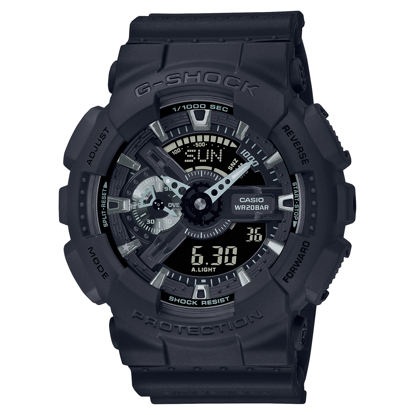 Casio G-Shock GA-114RE-1ADR Analog Digital Men's Watch Black