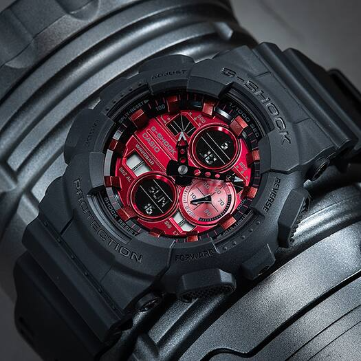 G-SHOCK CASUAL MEN'S WATCH GA-140AR-1ADR