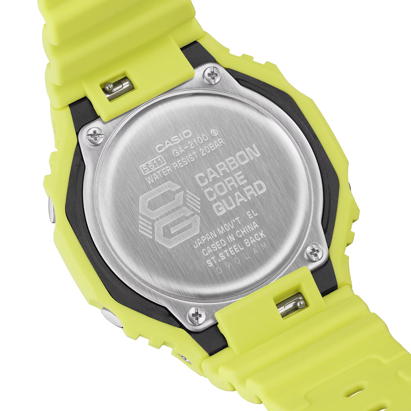 CASIO G-SHOCK GA-2100-9A9DR ANALOG DIGITAL WATCH