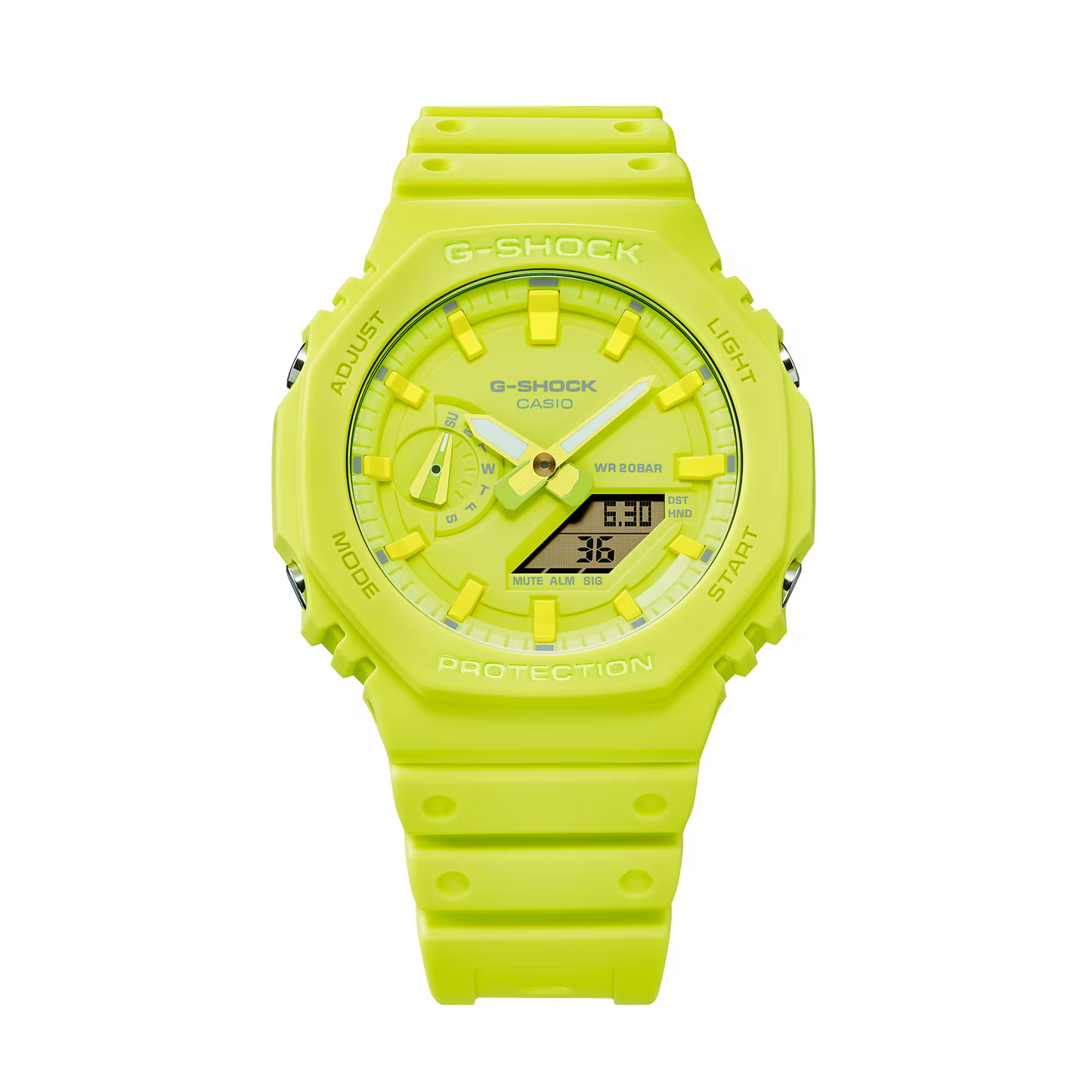CASIO G-SHOCK GA-2100-9A9DR ANALOG DIGITAL WATCH