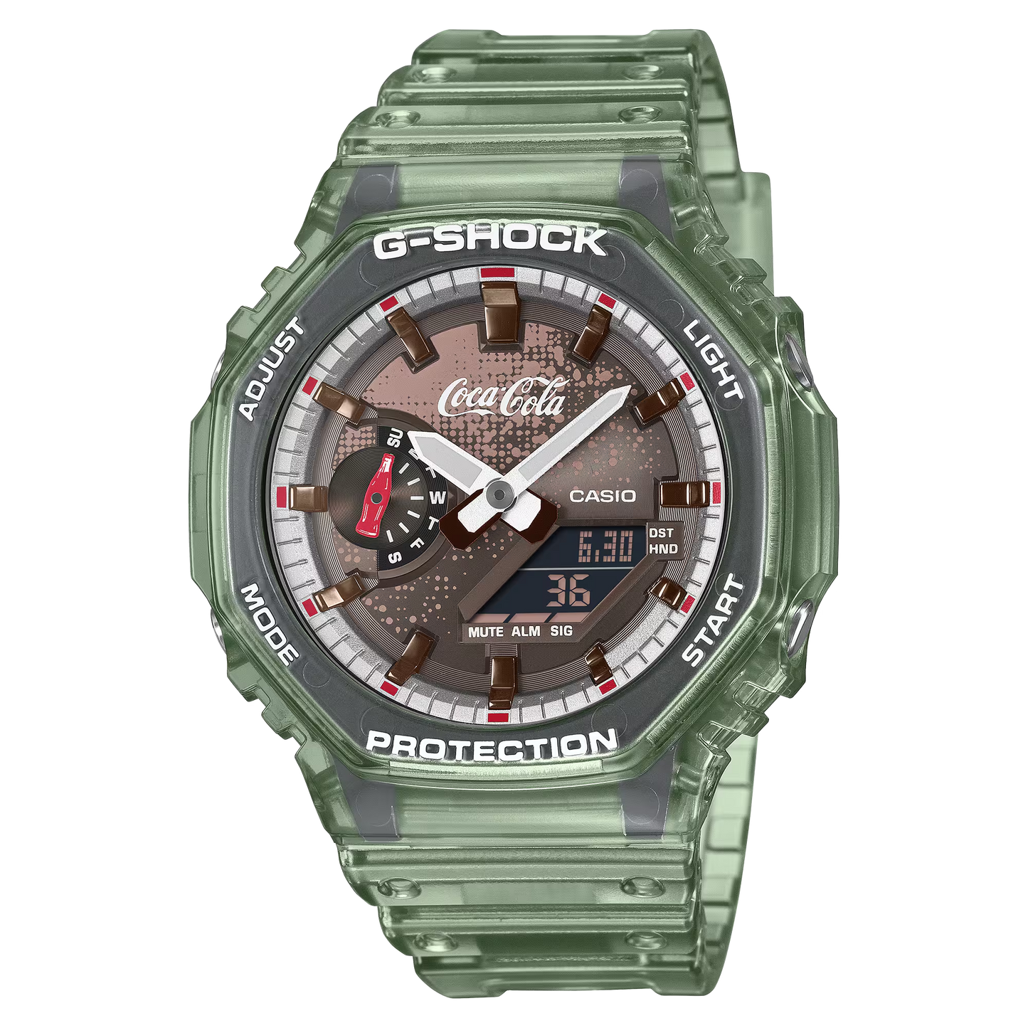 G-SHOCK COCA COLA COLLABORATION MODEL GA-2100CC-3ADR