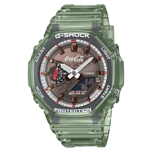 G-SHOCK COCA COLA COLLABORATION MODEL GA-2100CC-3ADR