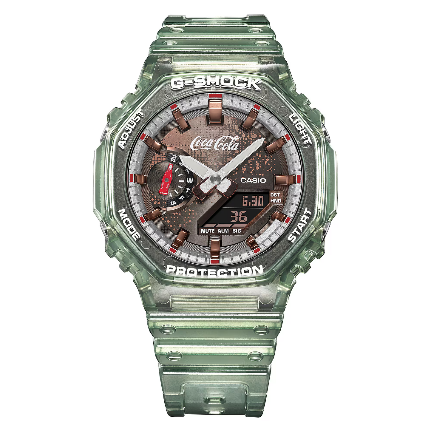 G-SHOCK COCA COLA COLLABORATION MODEL GA-2100CC-3ADR