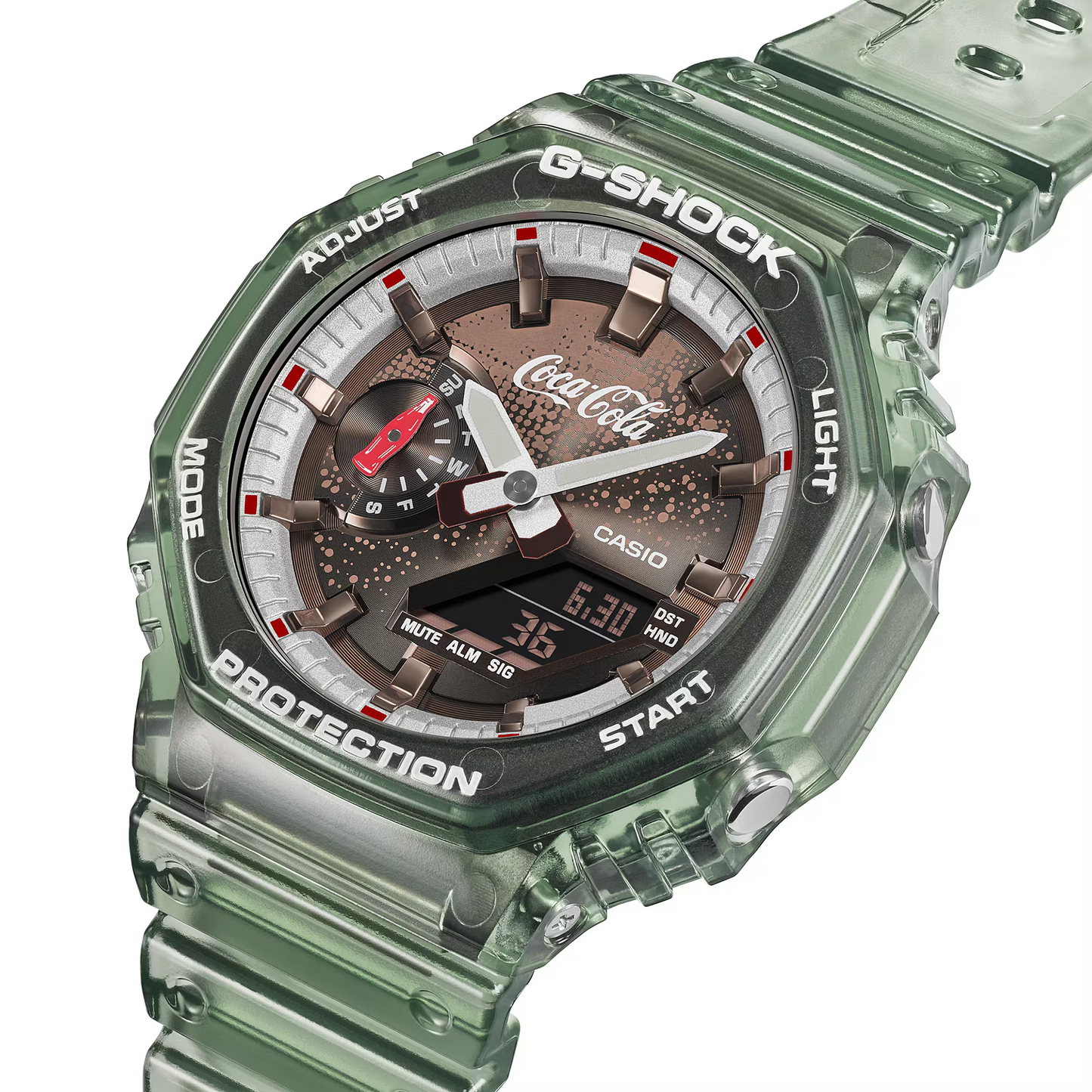 G-SHOCK COCA COLA COLLABORATION MODEL GA-2100CC-3ADR