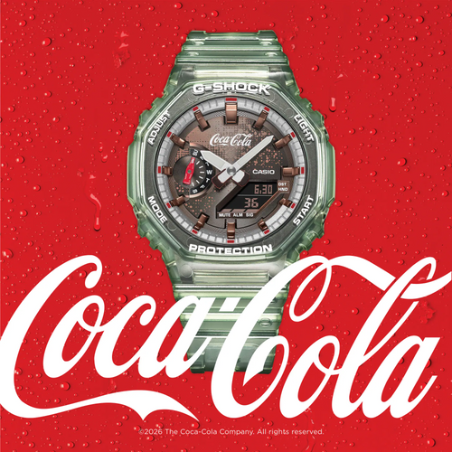 G-SHOCK COCA COLA COLLABORATION MODEL GA-2100CC-3ADR