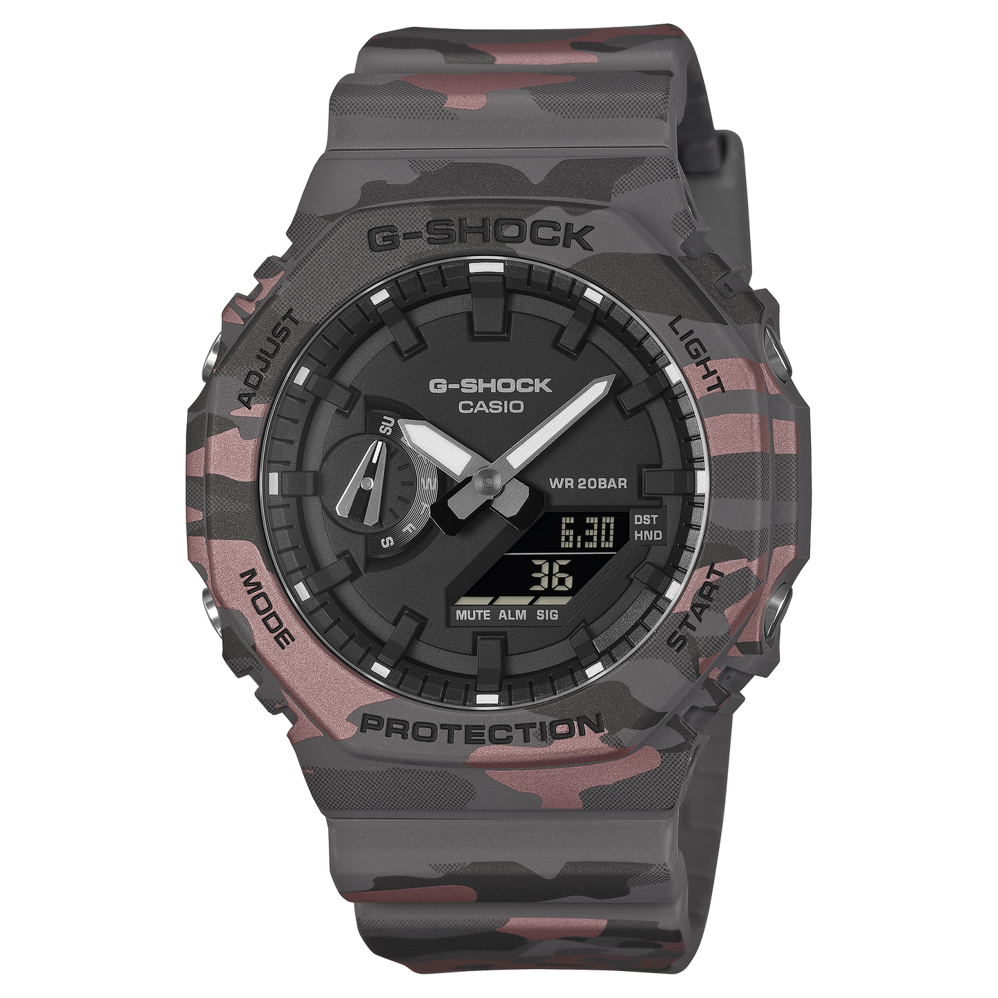 G-SHOCK Camouflage Men Casual Watch GA-2100CM-8ADR