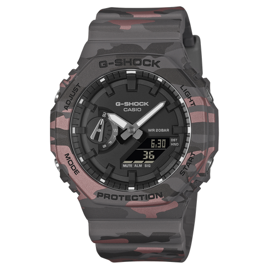 G-SHOCK Camouflage Men Casual Watch GA-2100CM-8ADR