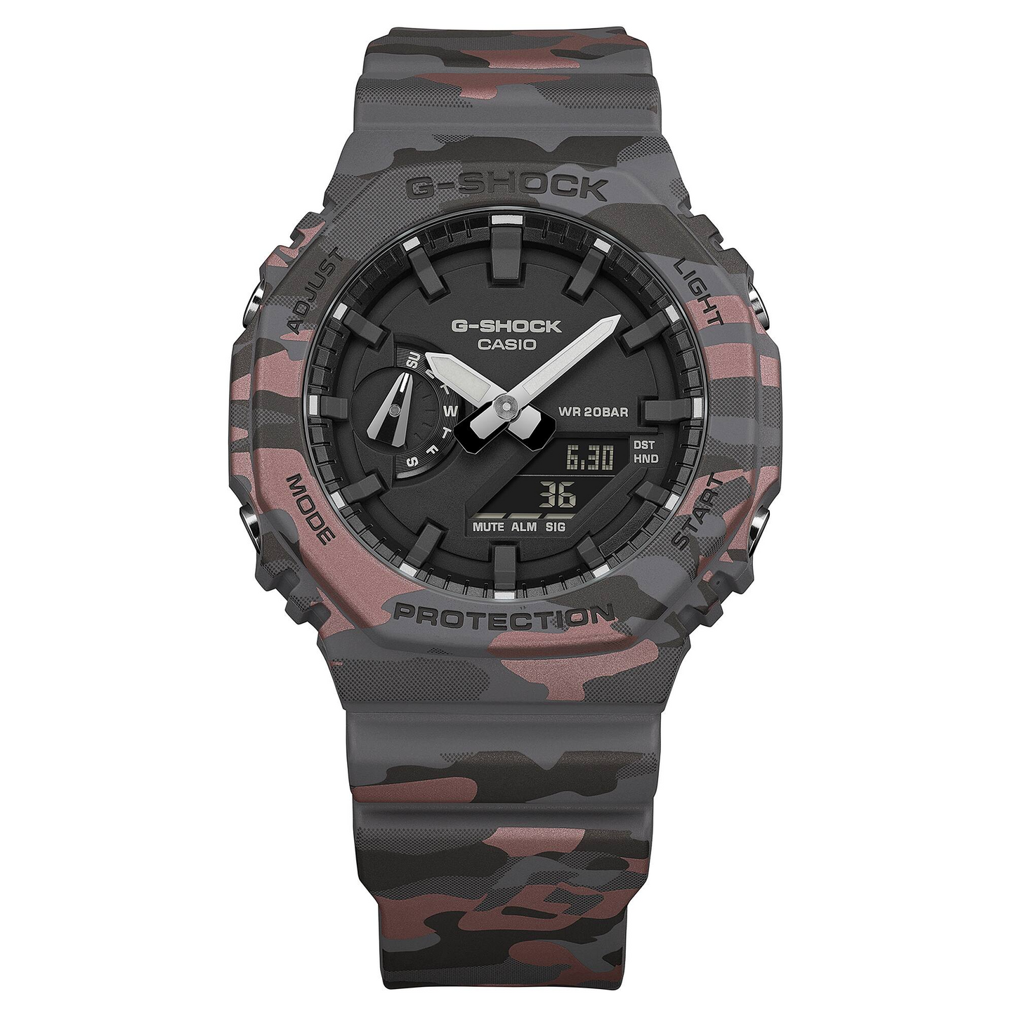 G-SHOCK Camouflage Men Casual Watch GA-2100CM-8ADR