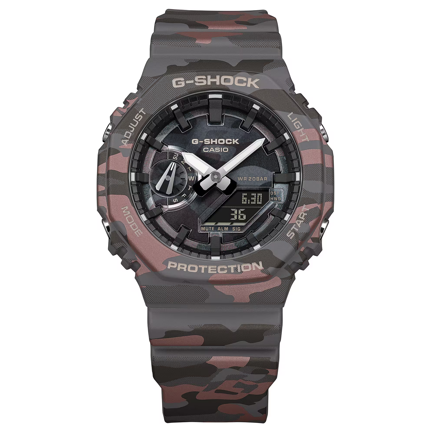 G-SHOCK Camouflage Men Casual Watch GA-2100CMD-8ADR