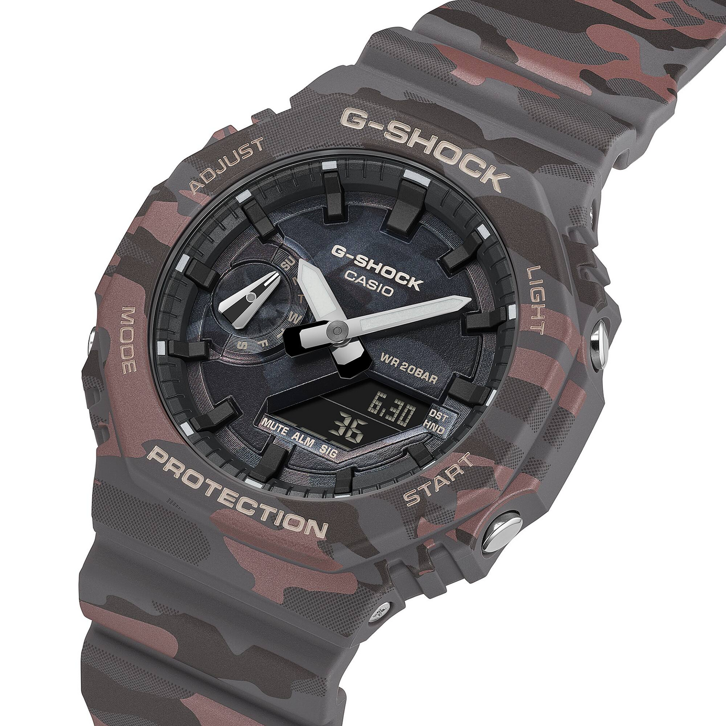 G-SHOCK Camouflage Men Casual Watch GA-2100CMD-8ADR