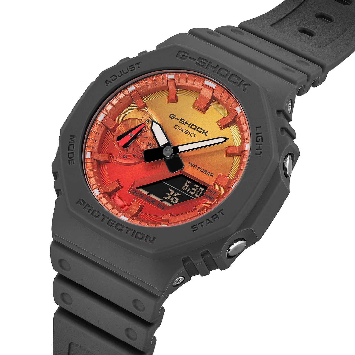 G-SHOCK ANALOG-DIGITAL MEN WATCH GA-2100FL-8ADR