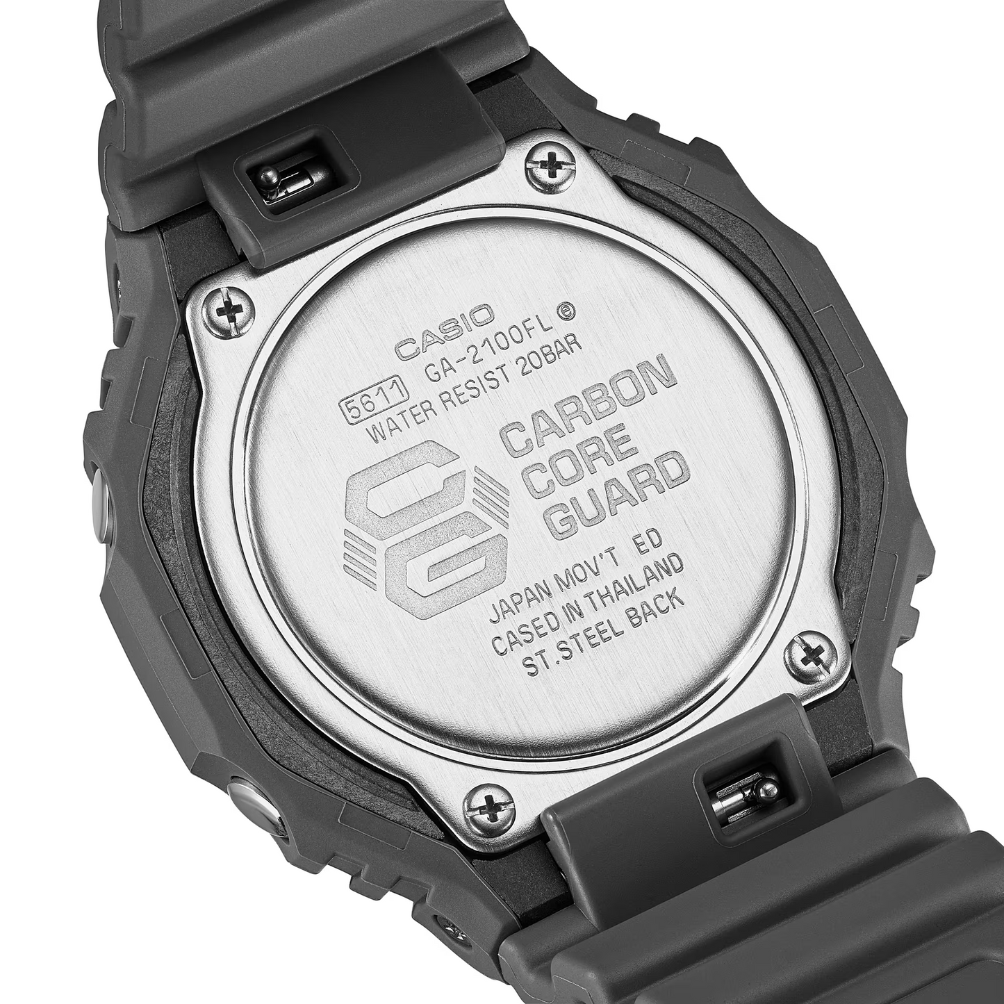 G-SHOCK ANALOG-DIGITAL MEN WATCH GA-2100FL-8ADR