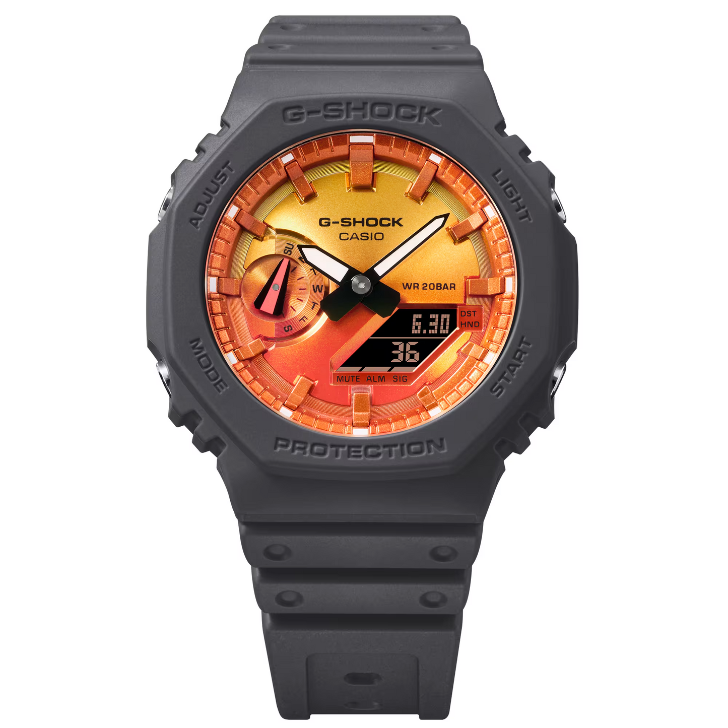 G-SHOCK ANALOG-DIGITAL MEN WATCH GA-2100FL-8ADR