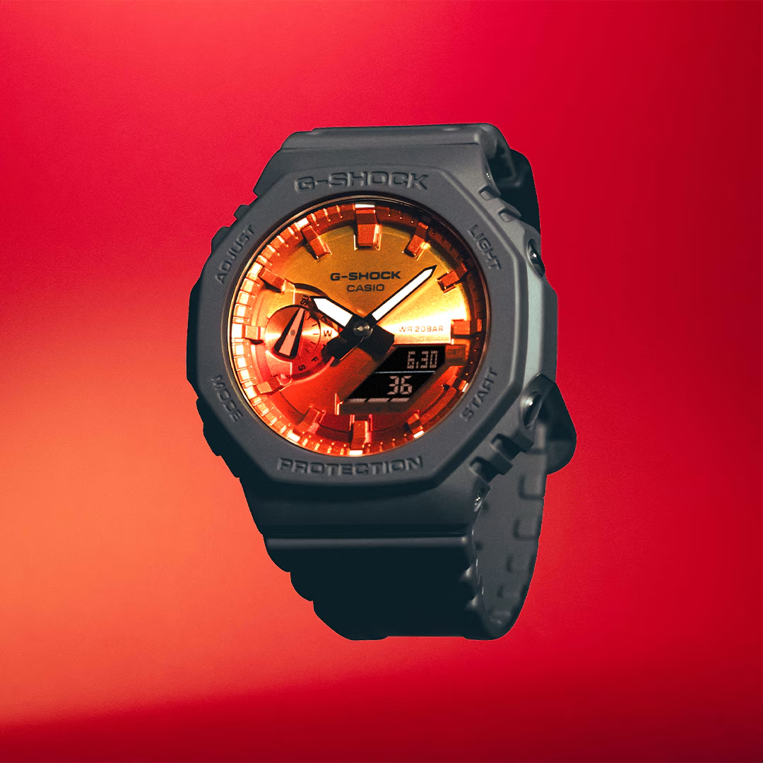 G-SHOCK ANALOG-DIGITAL MEN WATCH GA-2100FL-8ADR