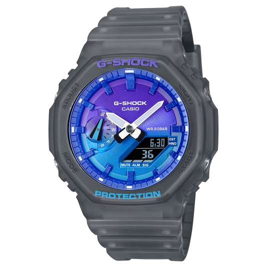 G-SHOCK ANALOG-DIGITAL MEN'S WATCH GA-2100FLS-8A2DR