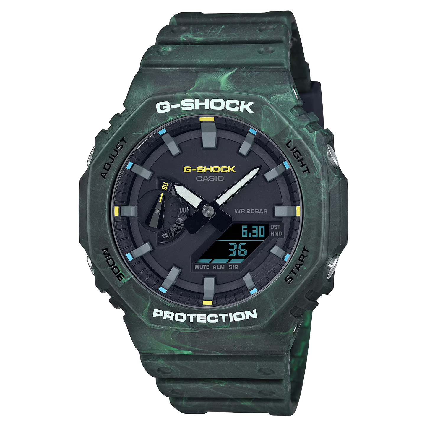 G-SHOCK CASUAL MEN WATCH GA-2100FR-3ADR