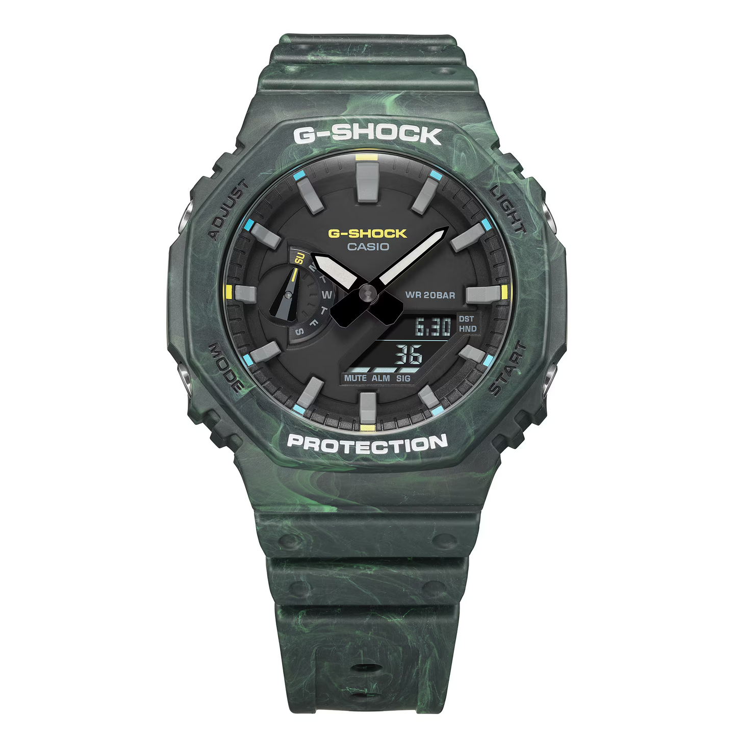 G-SHOCK CASUAL MEN WATCH GA-2100FR-3ADR