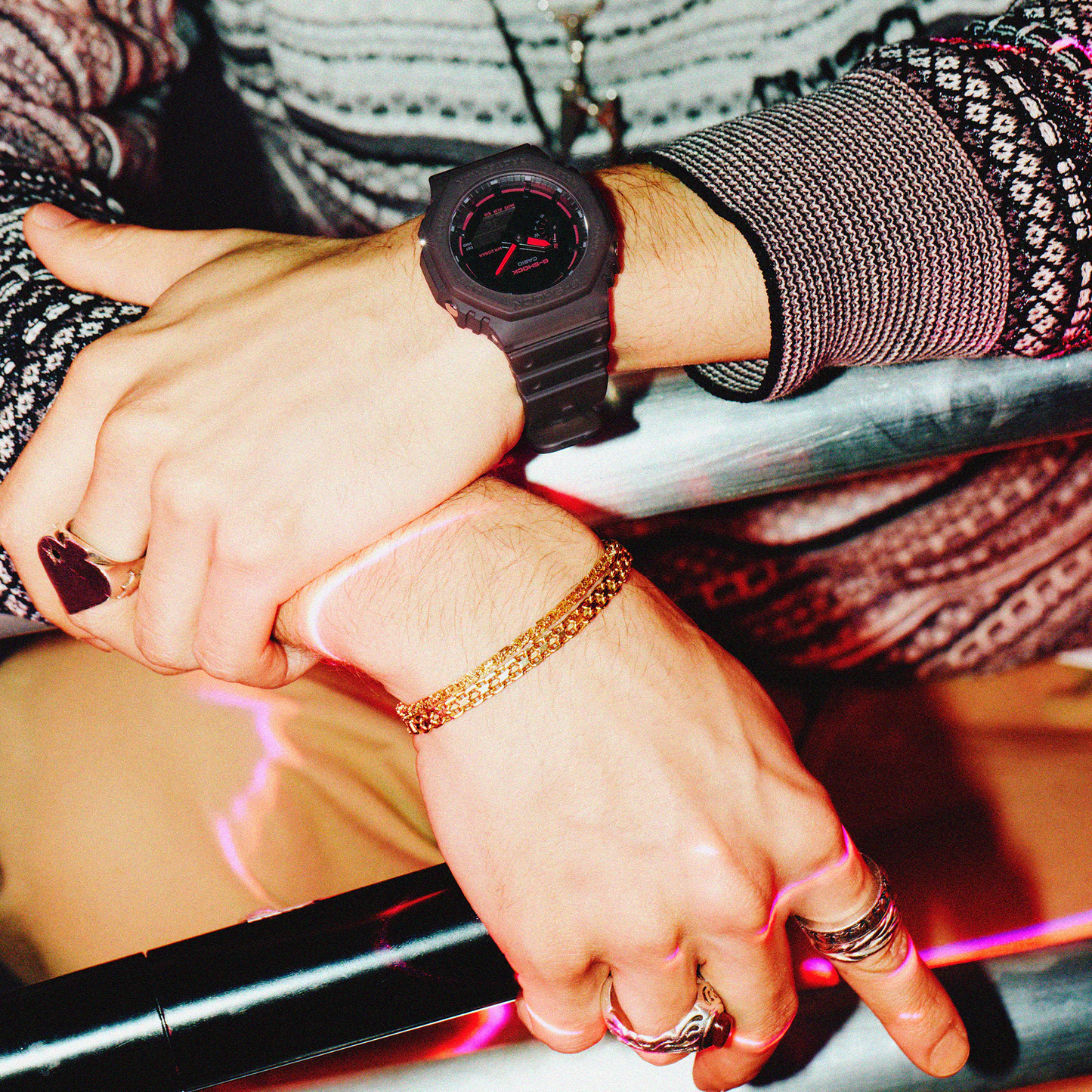 G-Shock Analog Digital Men's Watch GA-2100K-5ADR