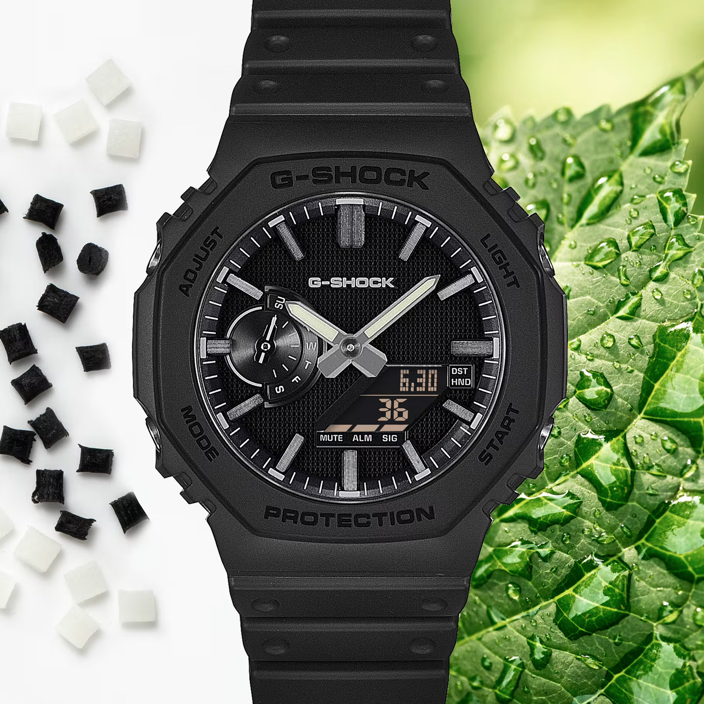 G-SHOCK Luxe Black Series Men Watch GA-2100LXB-1A9DR