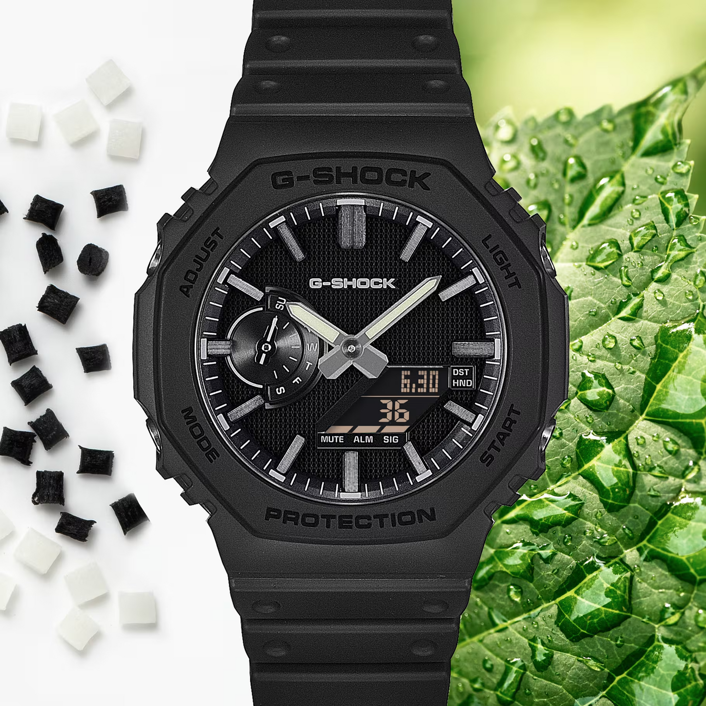 G-SHOCK Luxe Black Series Men Watch GA-2100LXB-1ADR