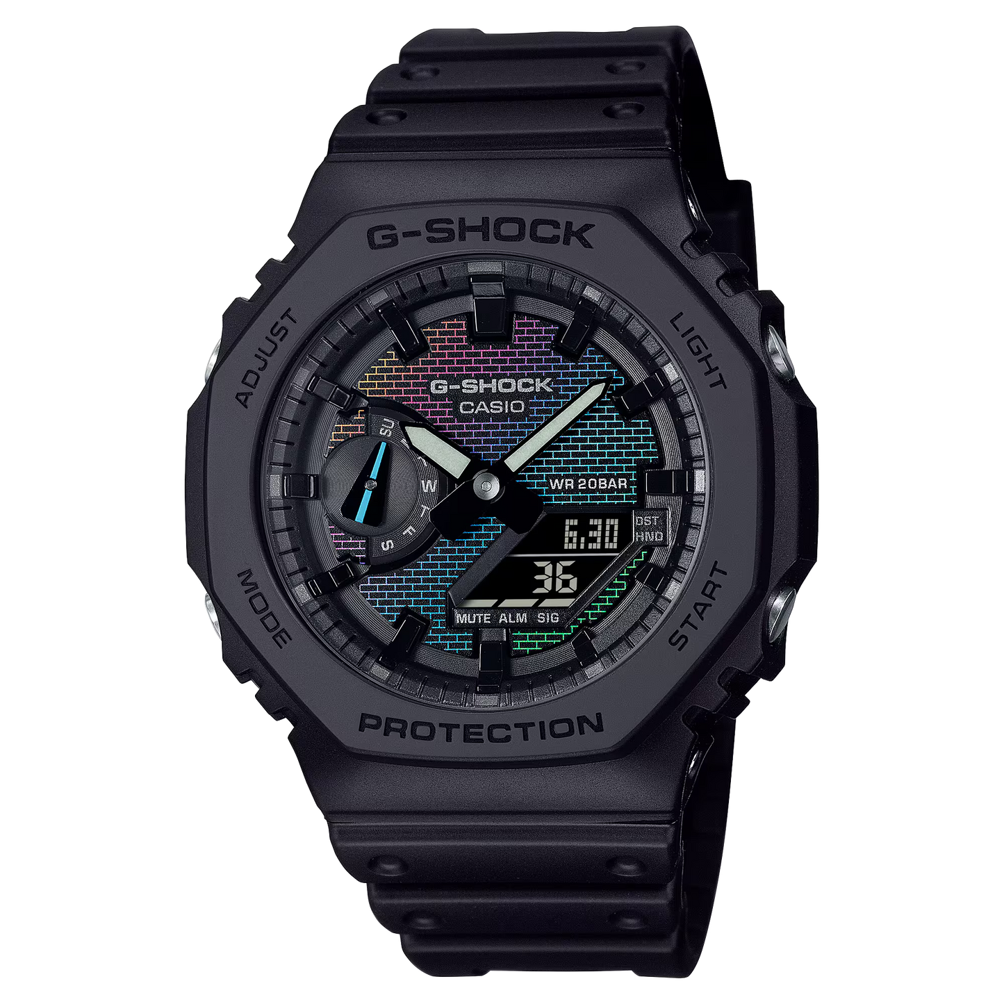 G-SHOCK ANALOG -DIGITAL MEN WATCH GA-2100RW-1ADR