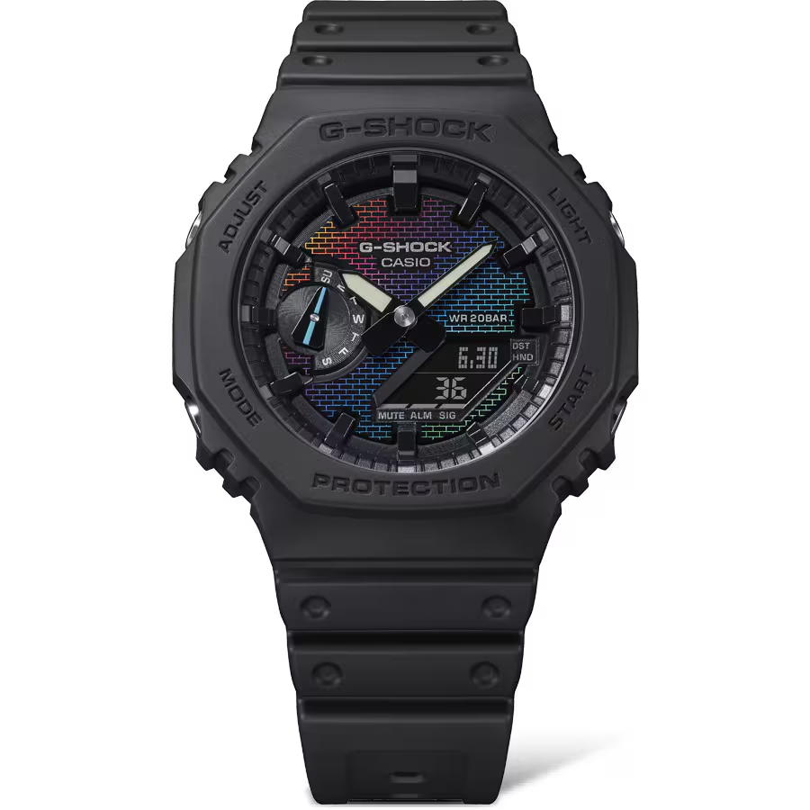 G-SHOCK ANALOG -DIGITAL MEN WATCH GA-2100RW-1ADR