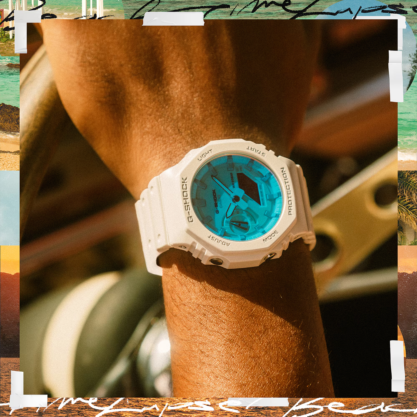G-SHOCK ANALOG-DIGITAL MEN'S WATCH GA-2100TL-7ADR