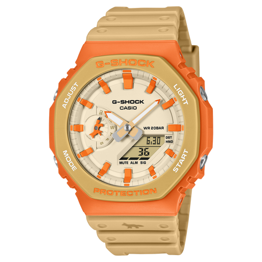 G-SHOCK Maison Kitsuné Collaboration Model Digital Men Watch GA-2110MK-5ADR