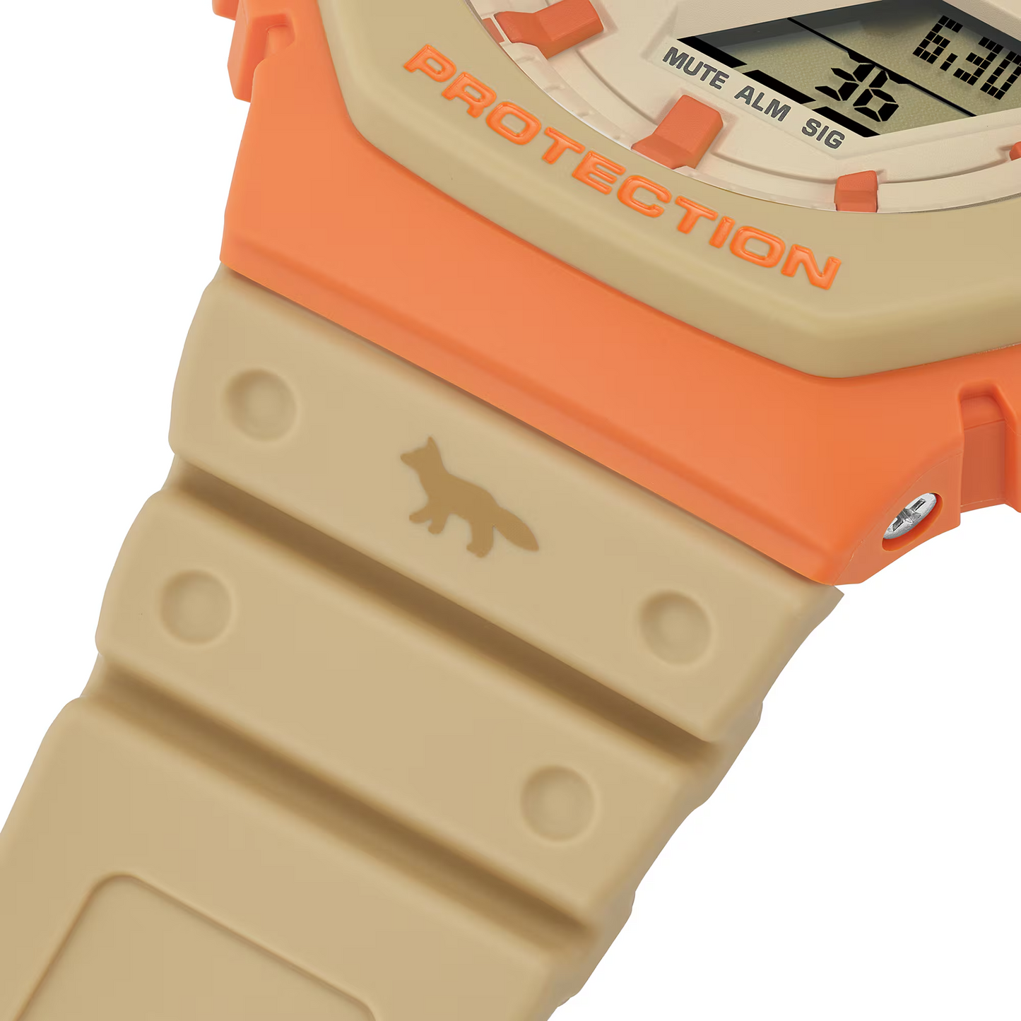 G-SHOCK Maison Kitsuné Collaboration Model Digital Men Watch GA-2110MK-5ADR